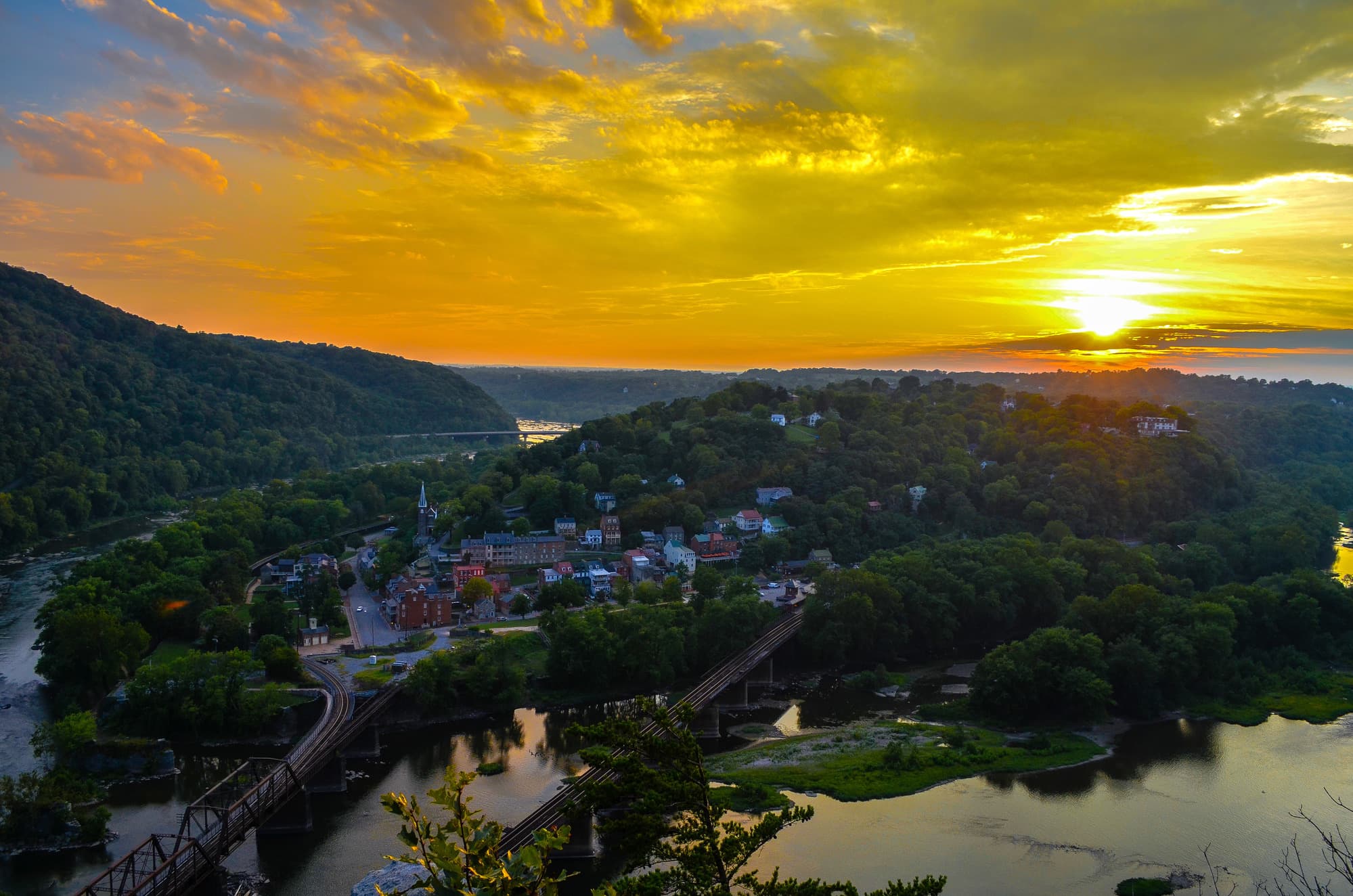MD Heights Overlook of Harpers Ferry CREDIT National Park Service