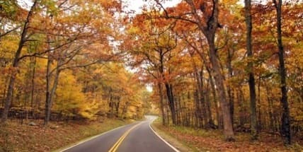 Fall foliage drive