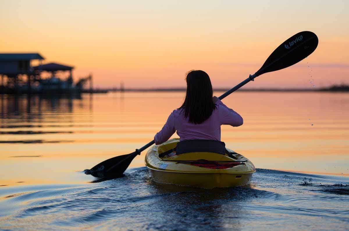 Kayaking Solo Credit Coastal Mississippi
