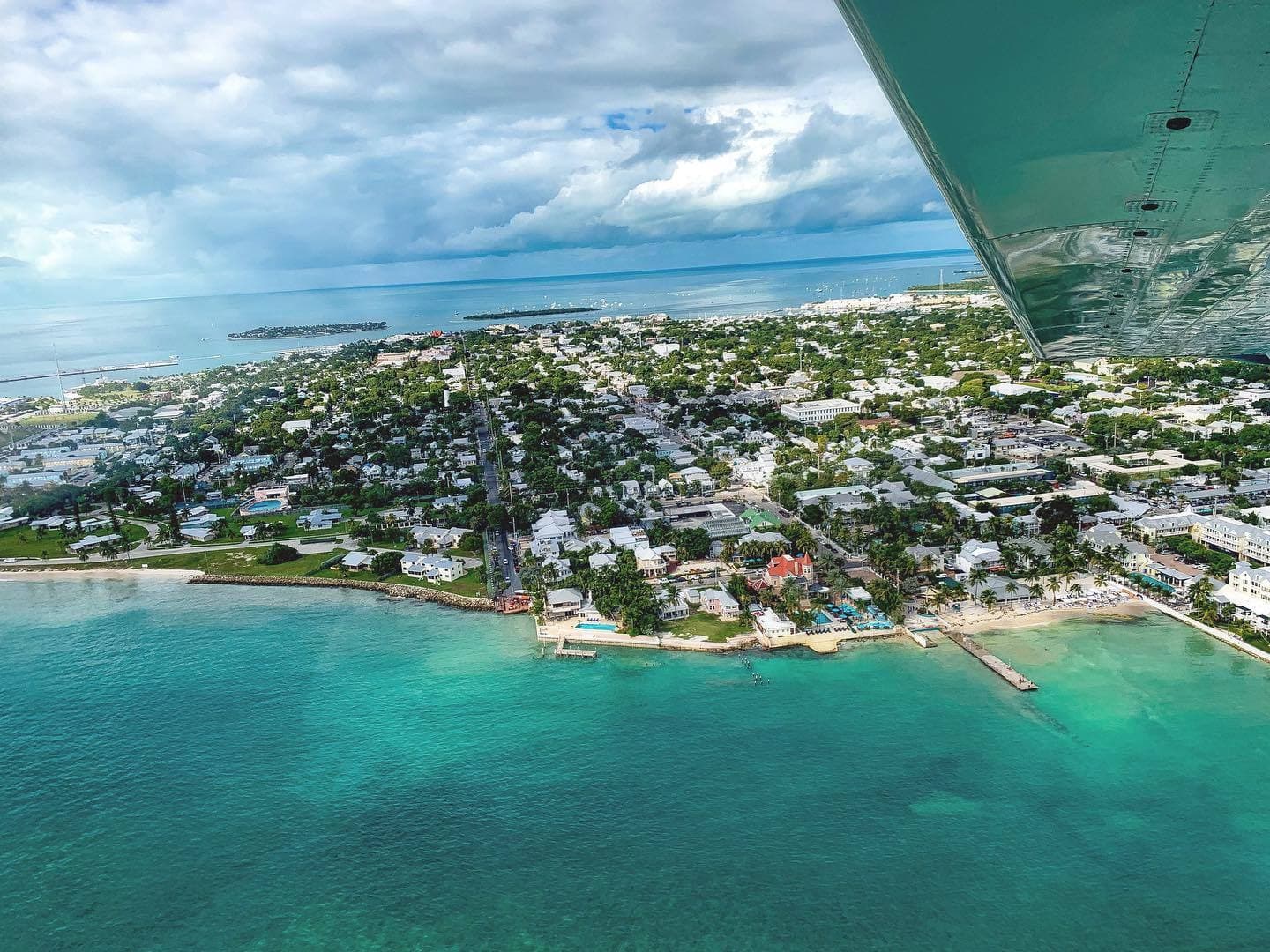 Birds eye view of Key West