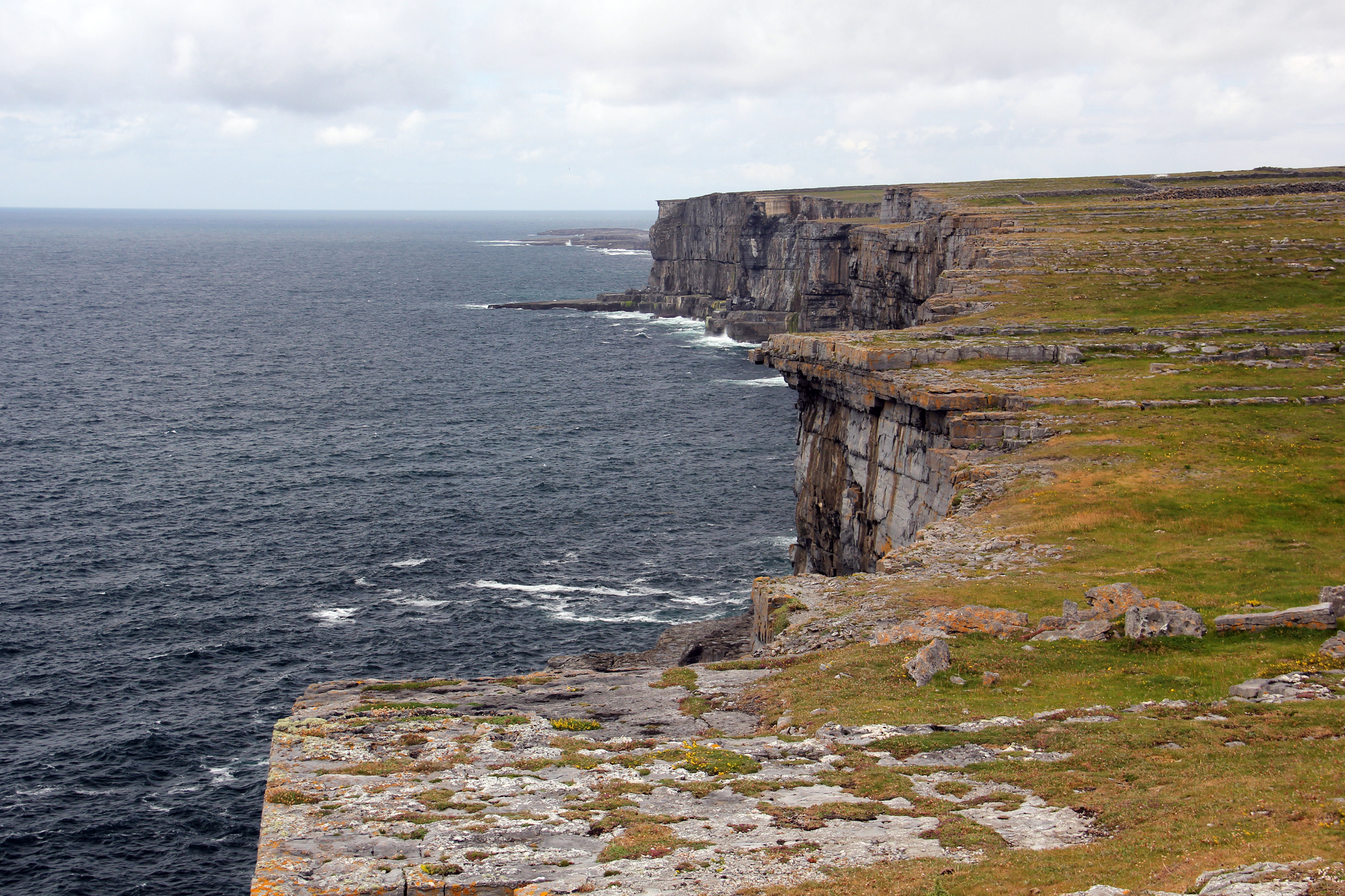 A view of the cliffs on Arranmore Island, Ireland