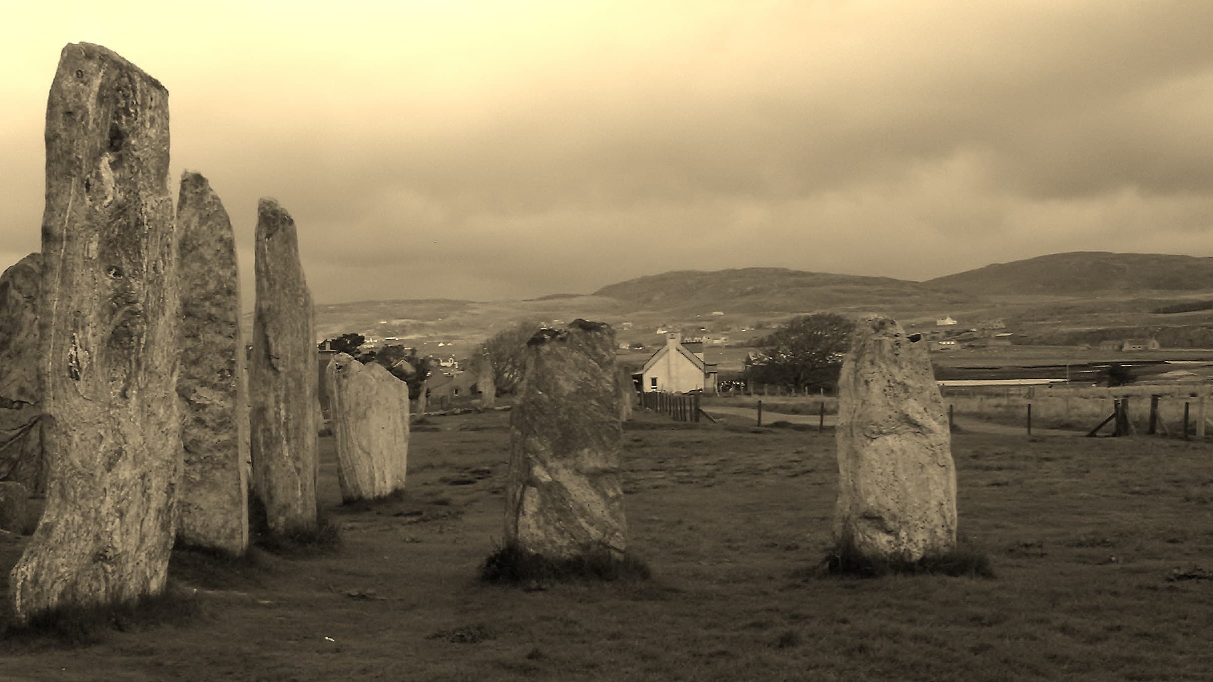 Callanish Stone Circle on the Isle of Lewis in the Outer Hebrides