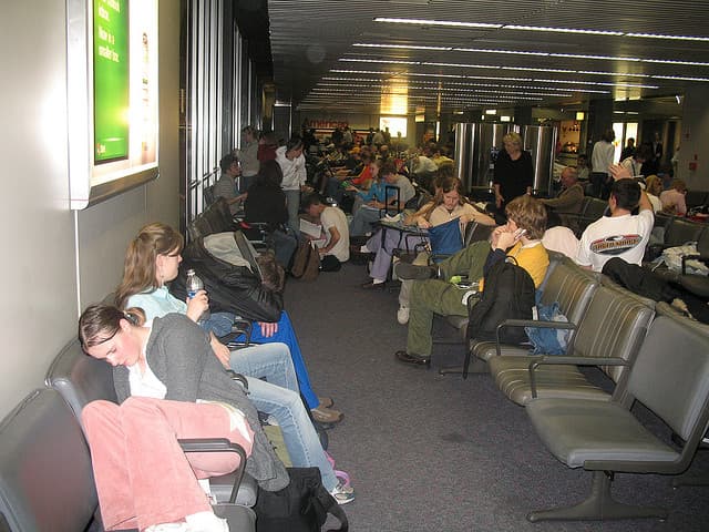 Delays at the airport