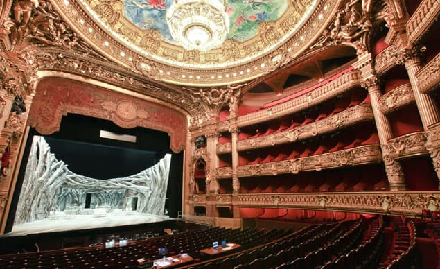 The Paris Opera's Palais Garnier theater