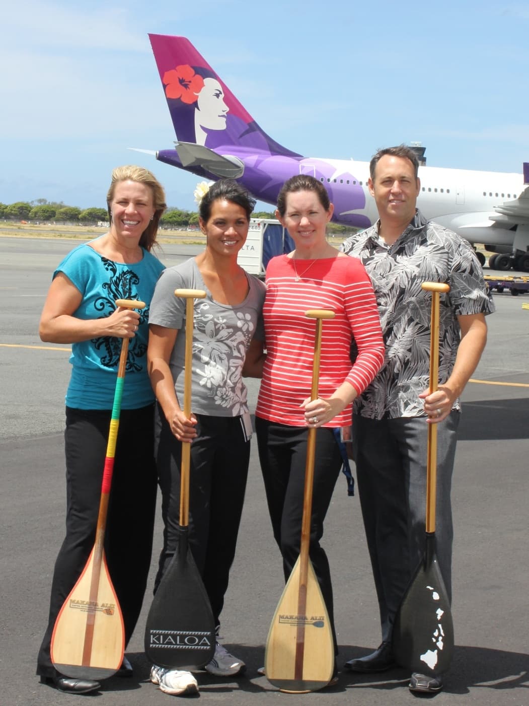 The Hawaiian Airlines team