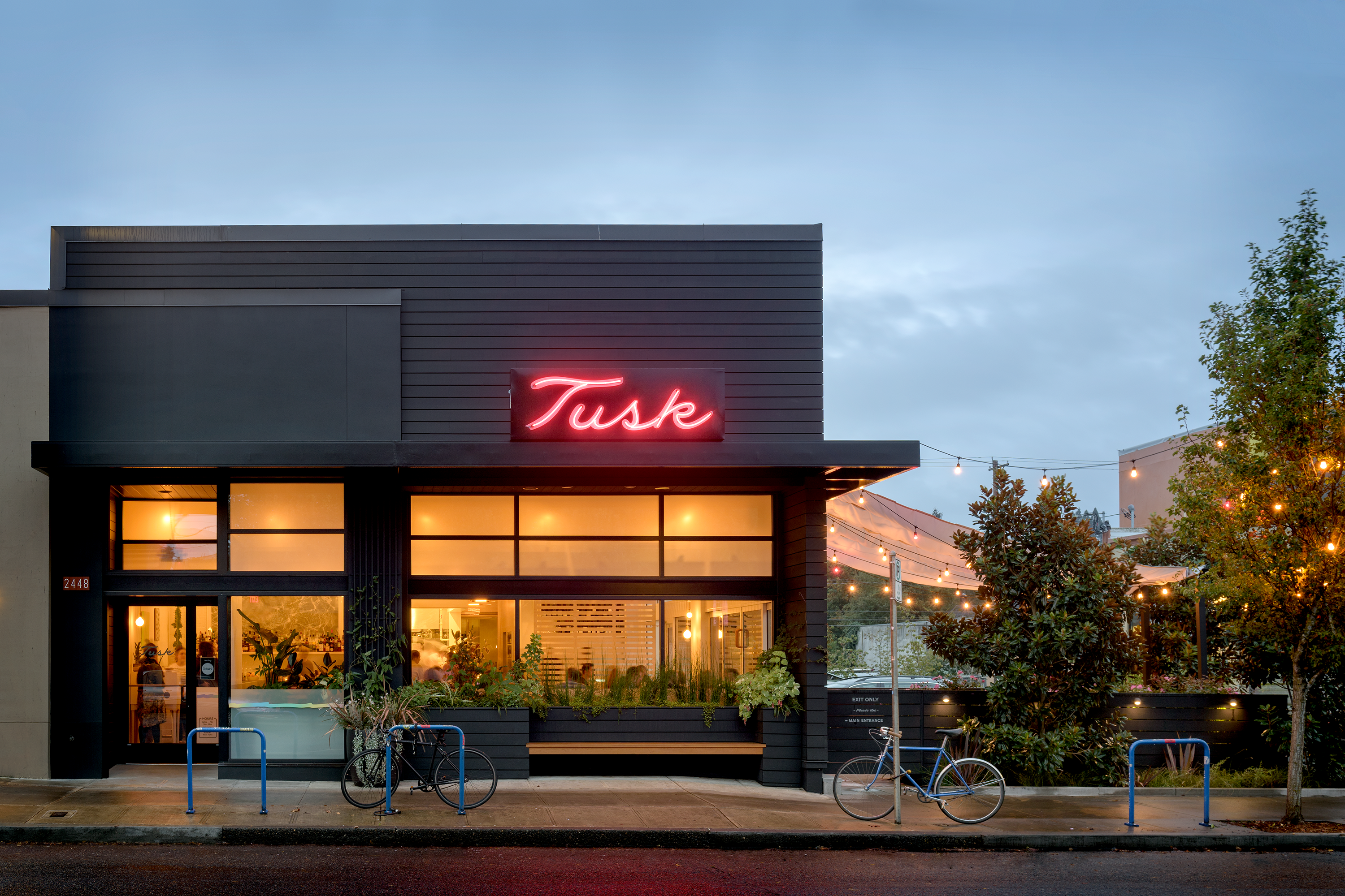 Tusk restaurant exterior