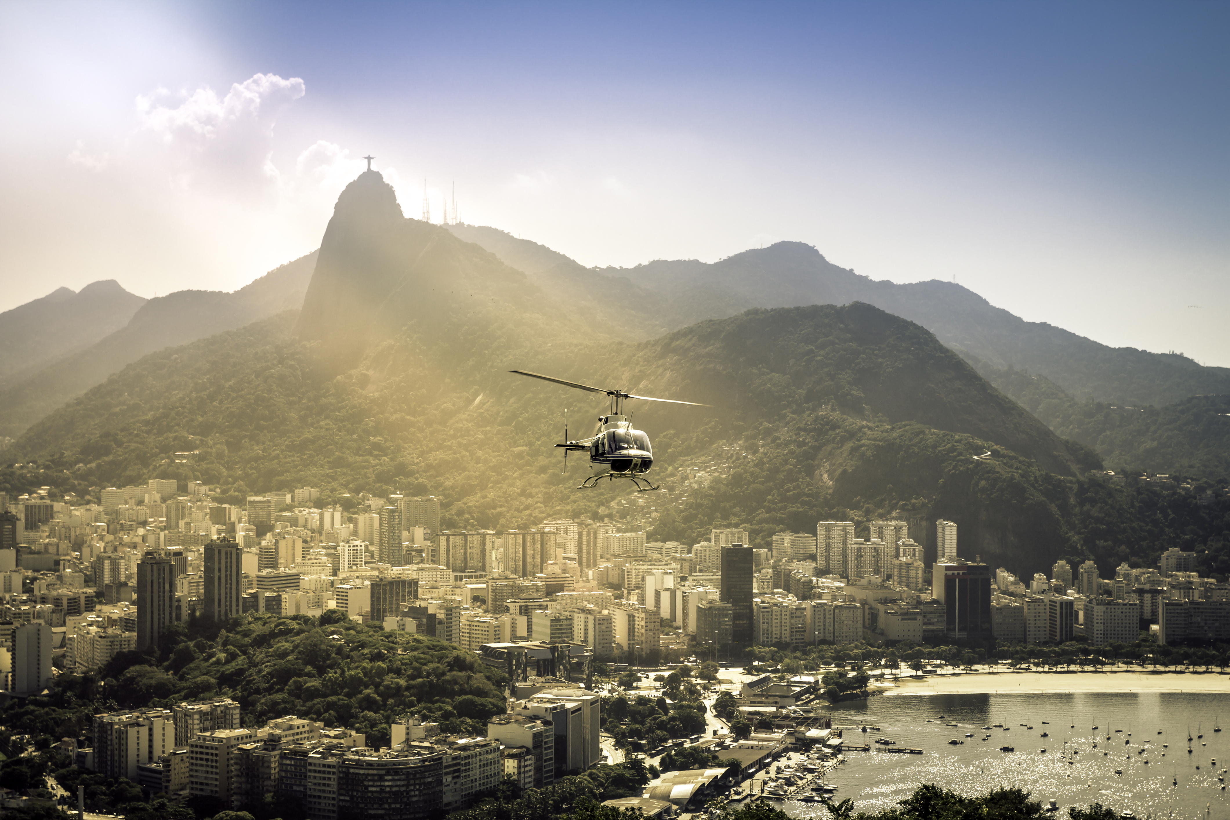 Helicopter Over Rio
