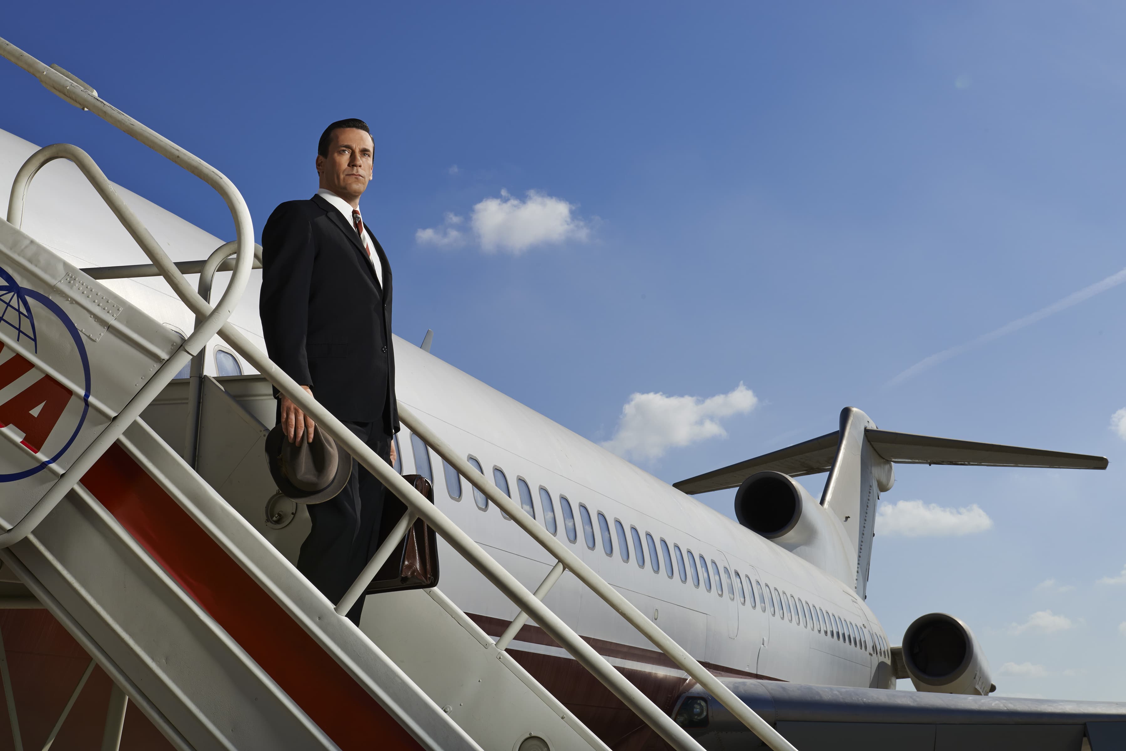 Mad Men Don Draper with Airplane