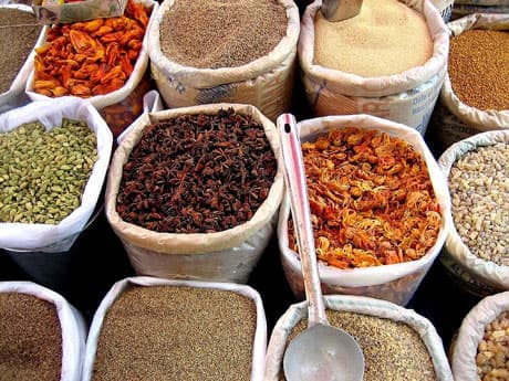 Spices in Myanmar