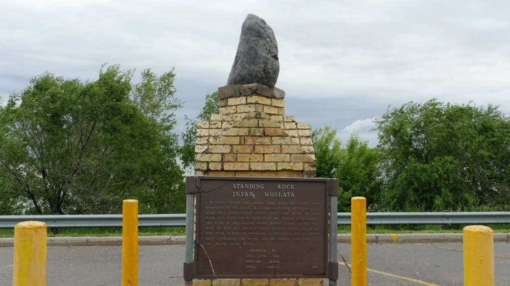 Standing Rock Sioux Reservation Monument