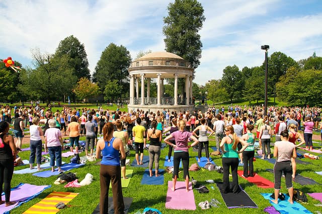 Yoga in the City